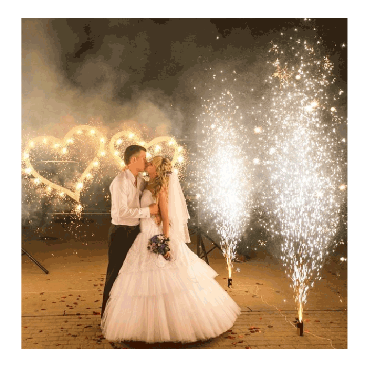 Организация пиротехнического шоу на свадьбу  Артёмовск | artyomovsk.salutsklad.ru