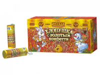 Хлопушка с золотым конфетти Хлопушки купить в Артёмовске | artyomovsk.salutsklad.ru