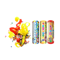 Набор ( 3конф.+3серп.) Набор хлопушек купить в Артёмовске | artyomovsk.salutsklad.ru