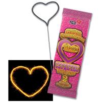 Сердечко Бенгальские огни фигурные купить в Артёмовске | artyomovsk.salutsklad.ru