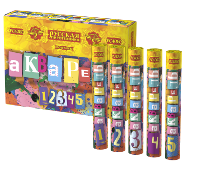 Акварель Фонтан пиротехнический купить в Артёмовске | artyomovsk.salutsklad.ru