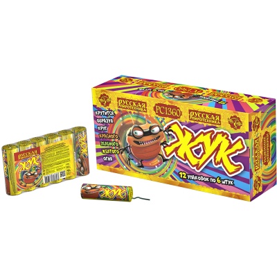 Жук Наземный фейерверк купить в Артёмовске | artyomovsk.salutsklad.ru