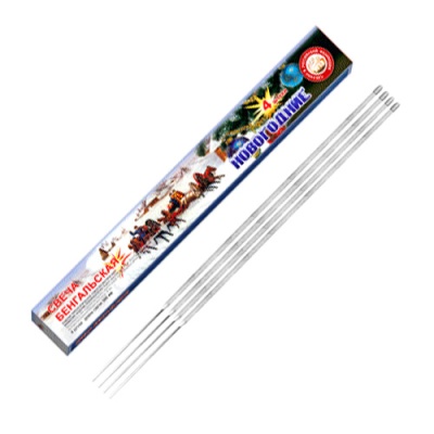 Новогодние 300-4 мм. Бенгальские огни купить в Артёмовске | artyomovsk.salutsklad.ru