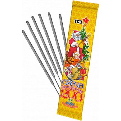 200 мм. Бенгальские огни купить в Артёмовске | artyomovsk.salutsklad.ru