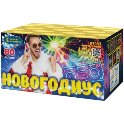 Новогодиус Фейерверк купить в Артёмовске | artyomovsk.salutsklad.ru